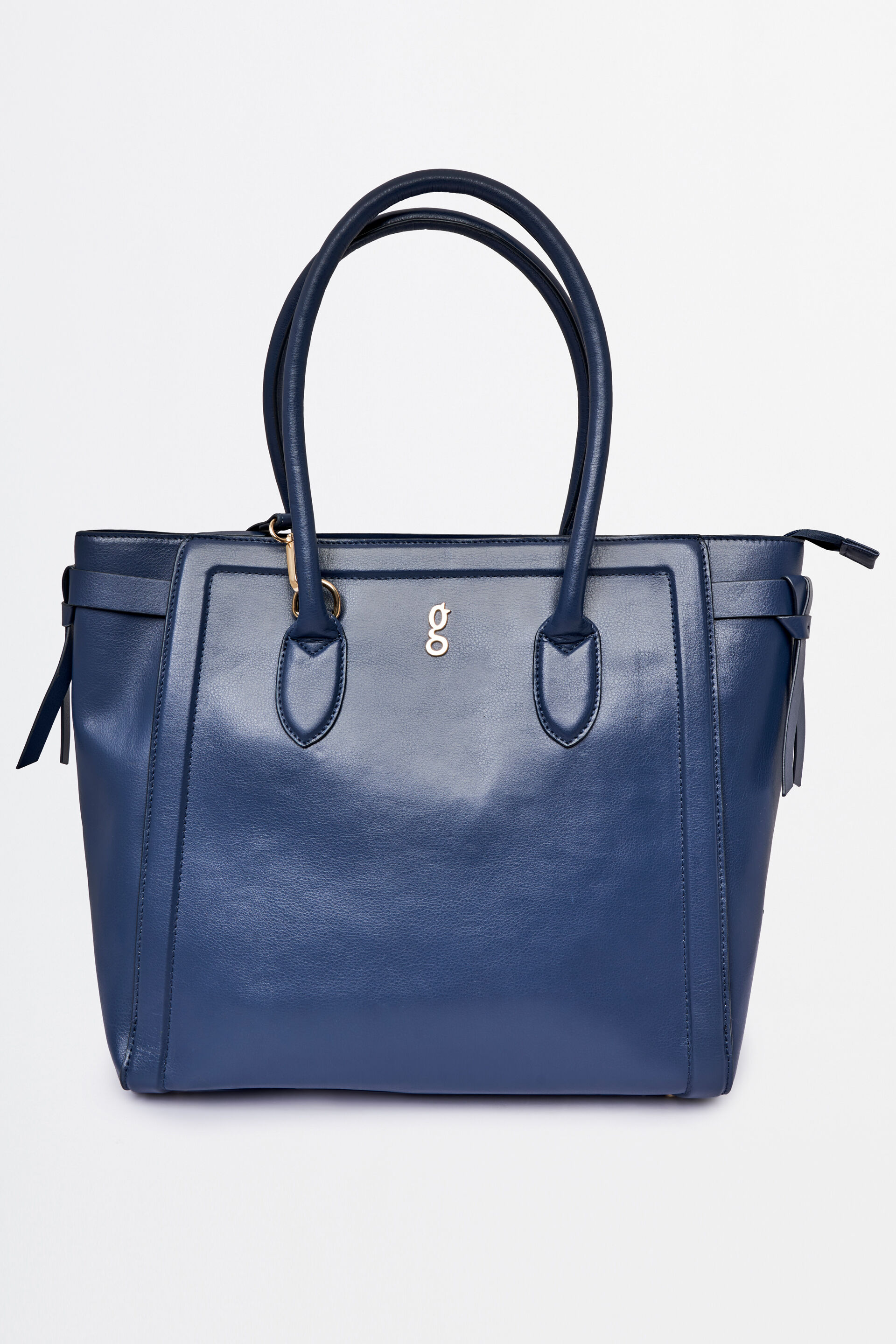 Oriflame navy top tote bag